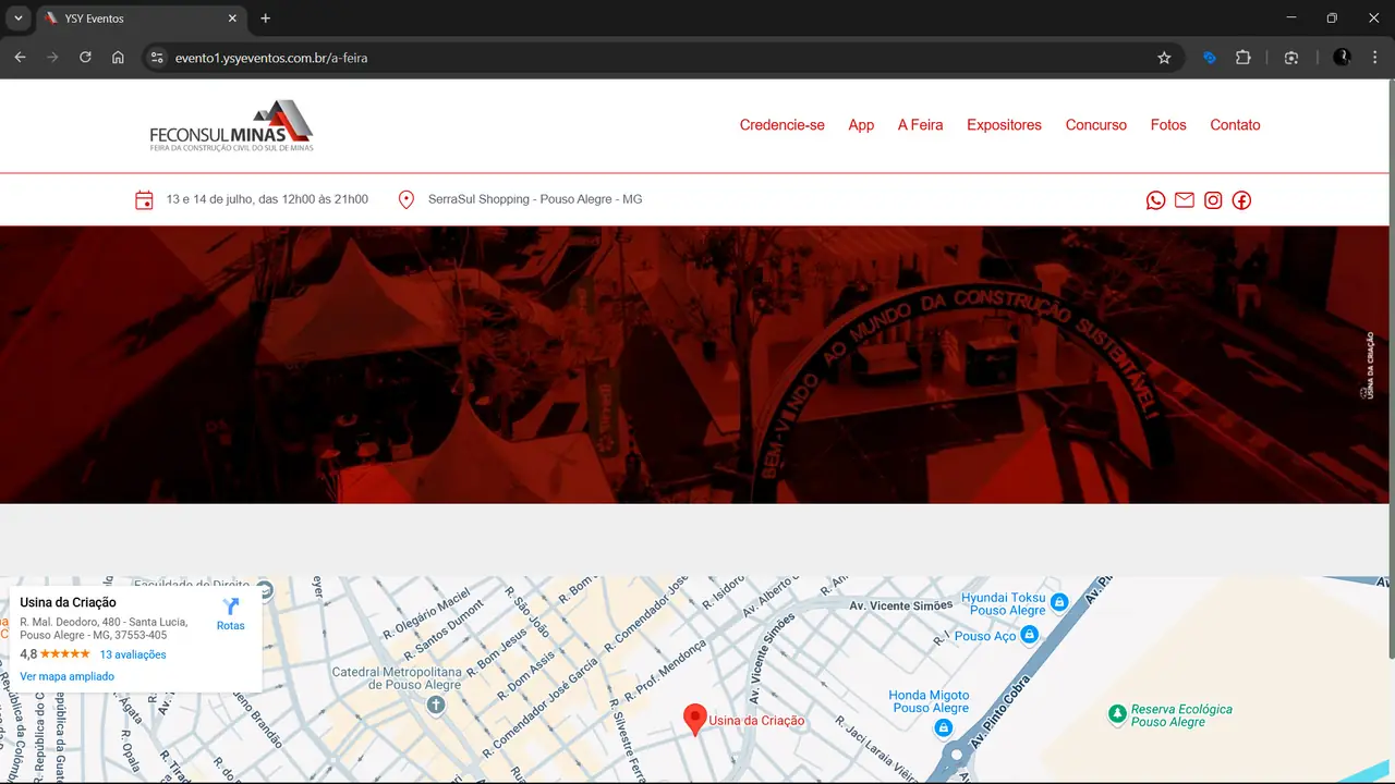 Tela do site 1